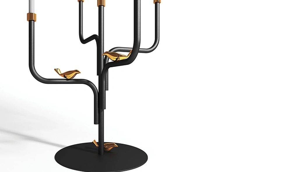 Candelabro Bird Watch Candle di Minotti Italia