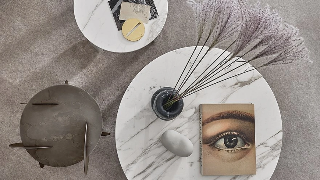 Tavolino Clemo in marmo di Gallotti&Radice