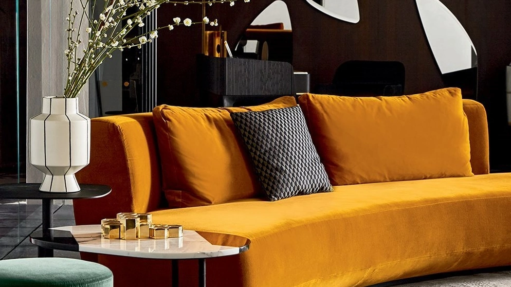 Specchio di design a forma di foglie Leaf di Gallotti&Radice