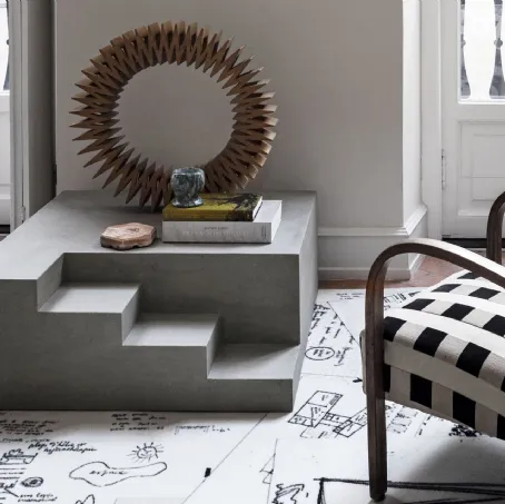Tavolino di design in laccato Mezzanino di Mogg