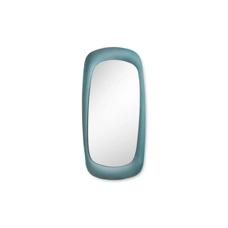 Specchio Bold H200 con cornice in tessuto di Midj