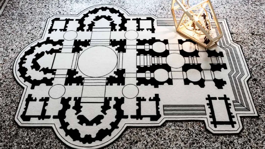 Tappeto con forme geometriche Pietro di Mogg
