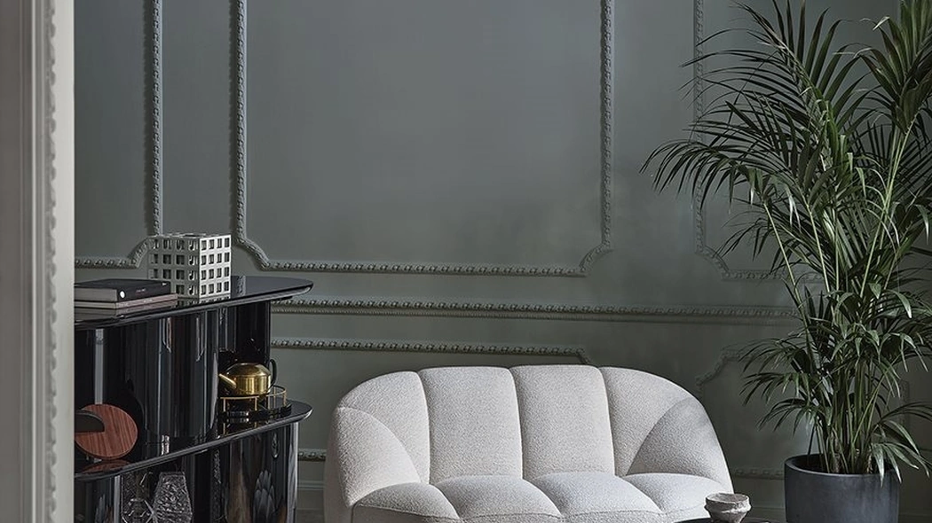 Pouf Cloud in tessuto trapuntato di Gallotti&Radice