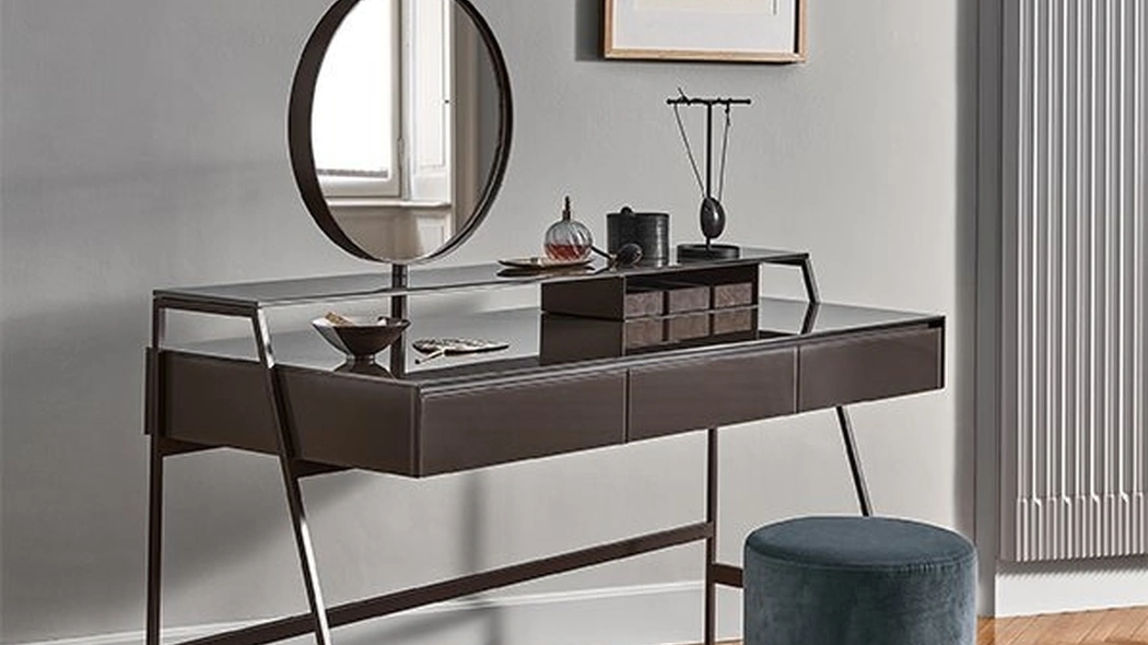 Pouf cilindrico Lou in tessuto di Gallotti&Radice