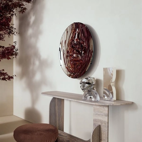 Pouf Nala in pelliccia ecologica di Gallotti&Radice