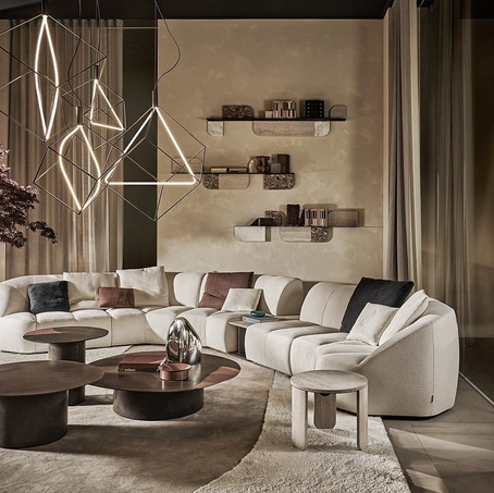 Tavolino in vetro riciclato Re-verre di Gallotti&Radice