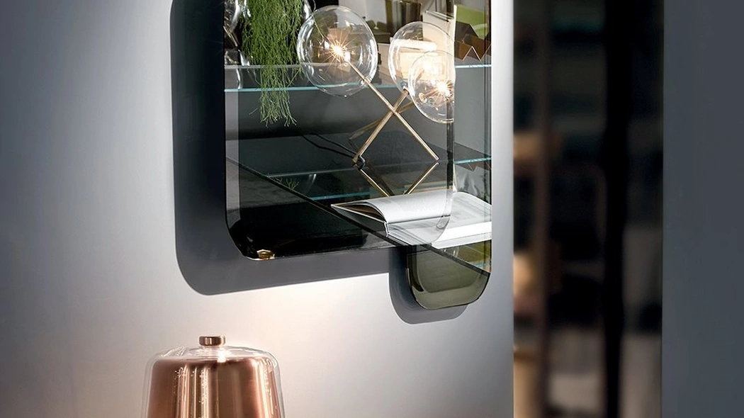 Specchio Gemma con importante bisellatura di Gallotti&Radice