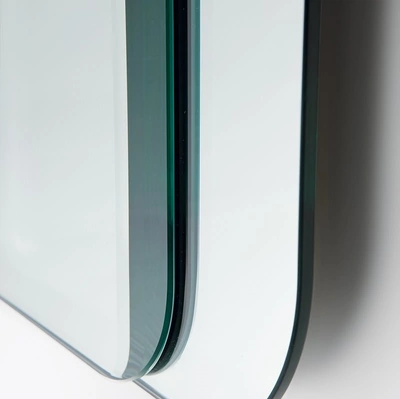 Specchio Lebel 10 formato da due specchi sovrapposti di Gallotti&Radice