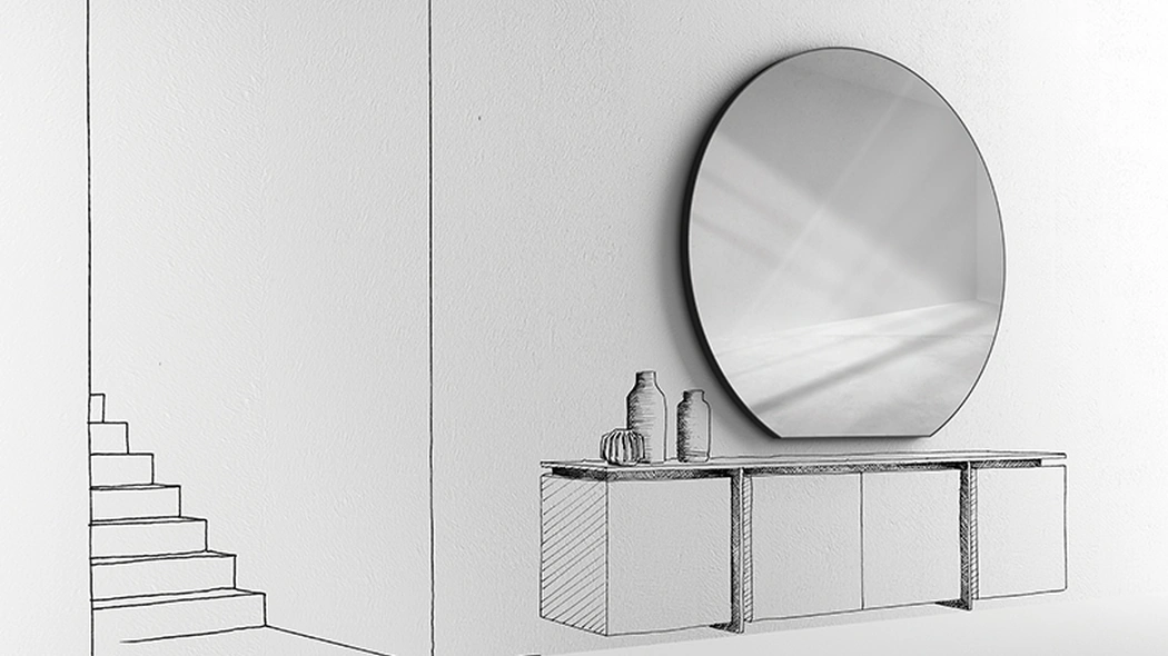 Specchio Sunset di Minotti Italia