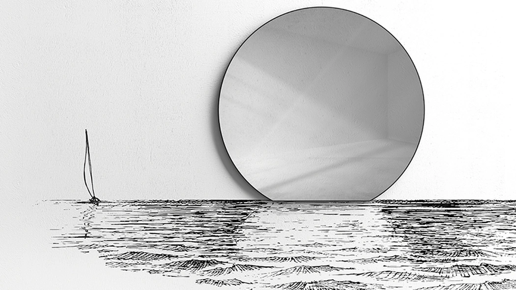 Specchio Sunset di Minotti Italia