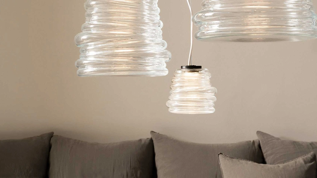 Lampada a sospensione Bibendum di Karman