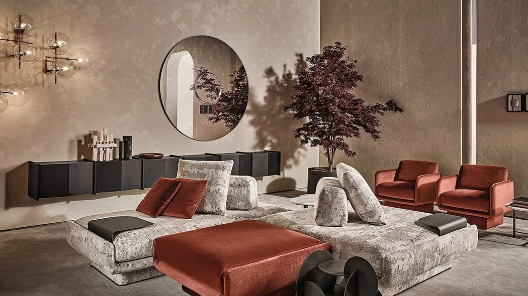 Lampada da parete Bolle Aria in cristallo trasparente soffiato con parti metalliche in ottone brunito a mano di Gallotti&Radice