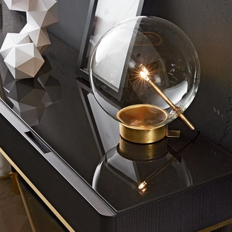 Lampada da tavolo Bolle 1 di Gallotti&Radice