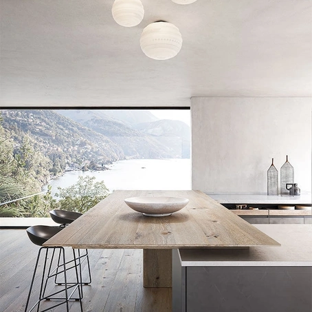 Lampada a soffitto Braille di Karman