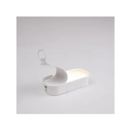 Lampada da tavolo in resina a forma di scatola per sardine Daily Glow Sardina di Seletti