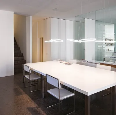 Lampada a sospensione Halo Circular di Vibia