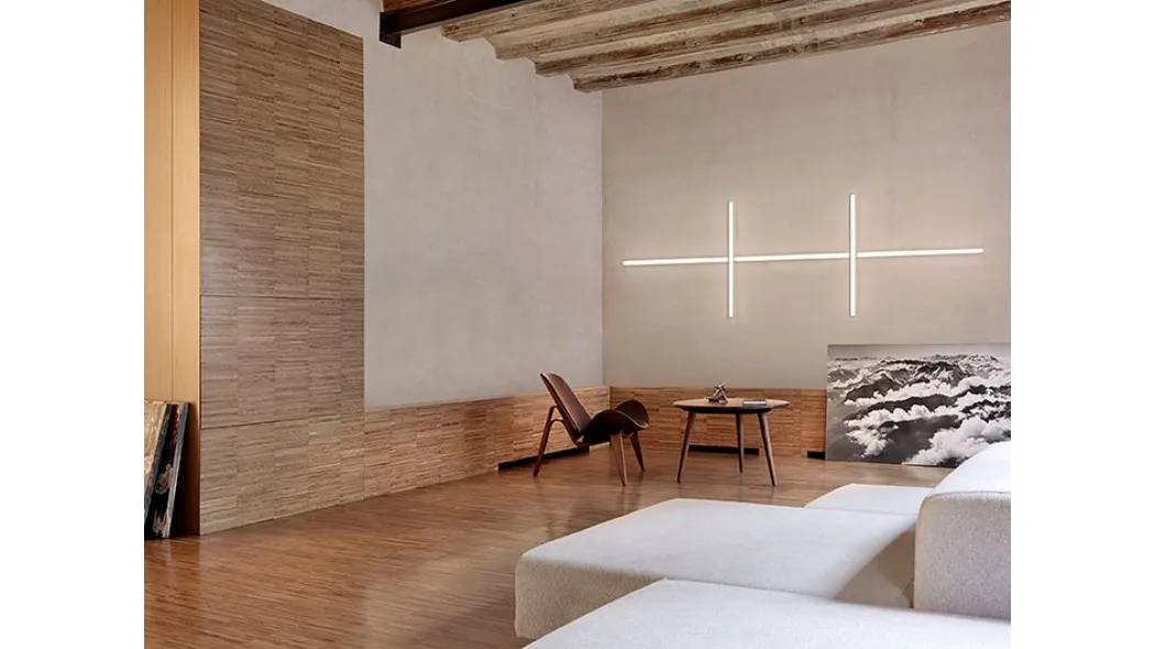 Lampada da parete Halo Wall di Vibia