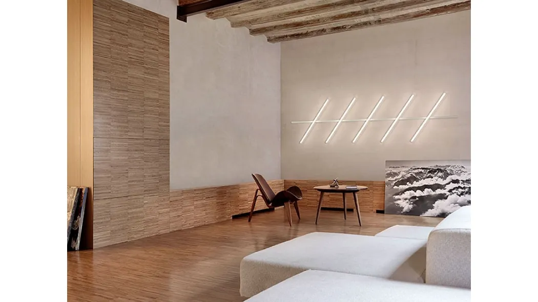 Lampada da parete Halo Wall di Vibia