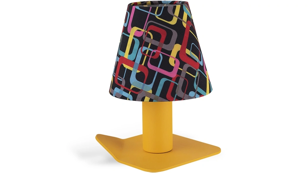 Lampada da tavolo Iride Audrey con paralume orientabile di Filotto