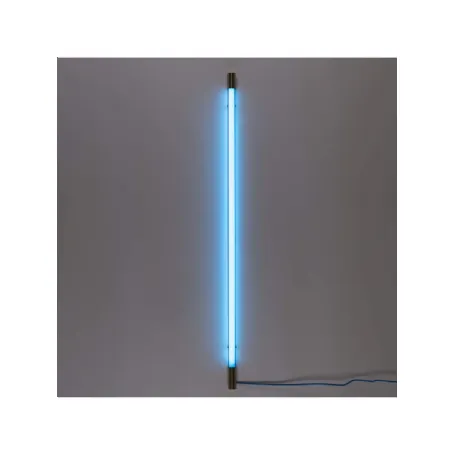 Lampada colorata in vetro, metallo e plastica Linea Golden End di Seletti