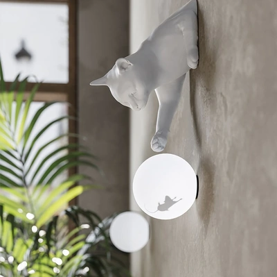 Lampada da parete in ceramica Maoo di Karman