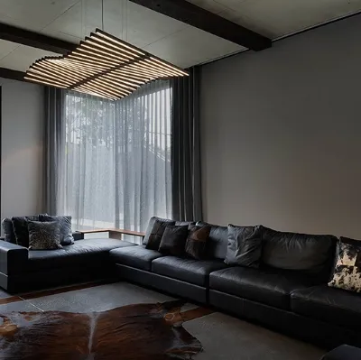 Lampada a sospensione Rhythm Horizontal di Vibia