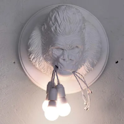 Lampada da parete in ceramica Ugo Rilla di Karman
