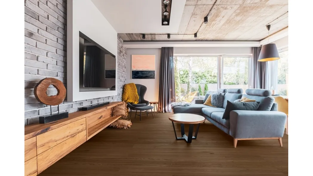 Parquet in vinile Rovere Arabica Sintesy Star Wood di Skema