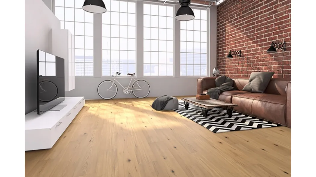 Parquet in vinile Rovere Cognac Sintesy Star Wood di Skema