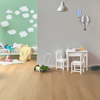 Parquet in vinile Sintesy Star Wood 5G Rovere Champagne di Skema