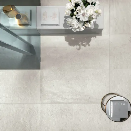 Piastrelle effetto pietra Cliffstone White Dover di Lea Ceramiche