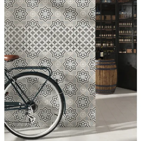 Piastrelle in gres porcellanato smaltato dal sapore vintage Decorata 10 di Terratinta