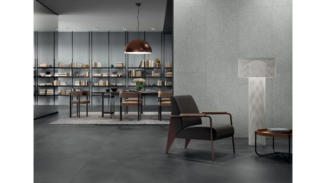 Piastrelle Masterpiece Mastercoal e Piece Light di Lea Ceramiche