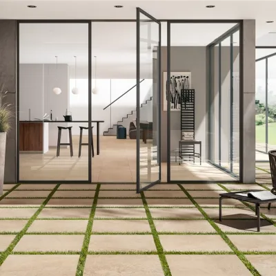 Piastrelle outdoor L2 di Lea Ceramiche