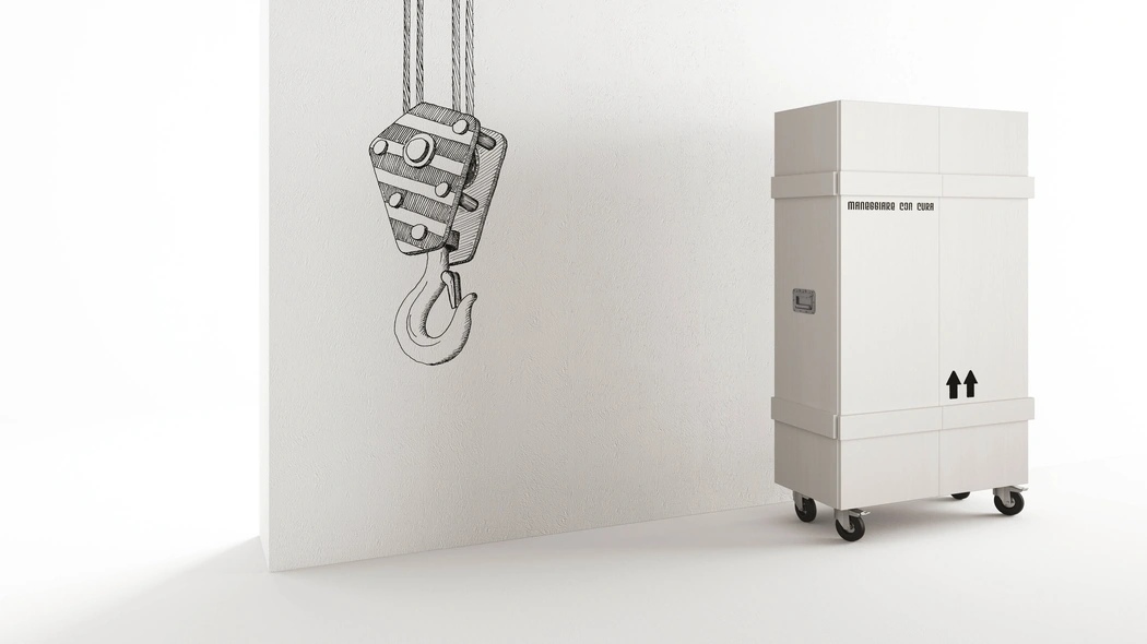 Armadio di design Alto di Minotti Italia