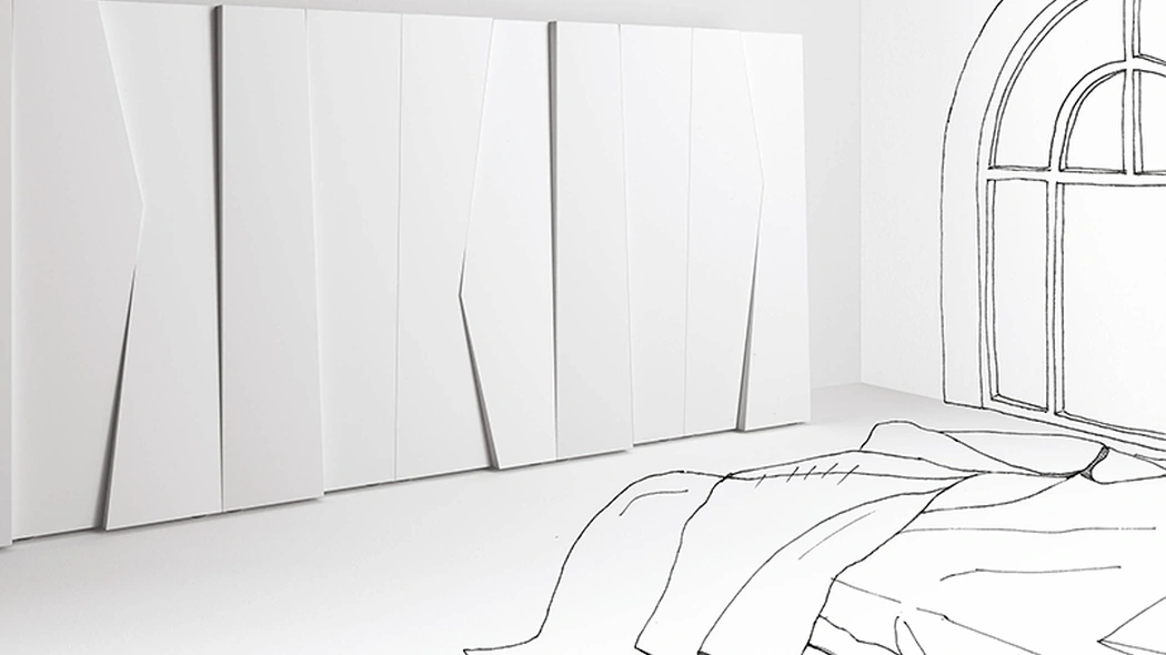 Armadio ad ante battenti Lady&Man di Minotti Italia