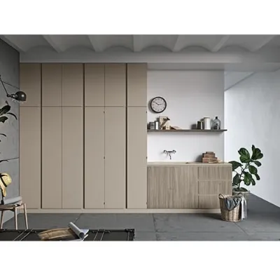 Mobile da Lavanderia in laccato opaco e melaminico Idrobox 08 di Birex