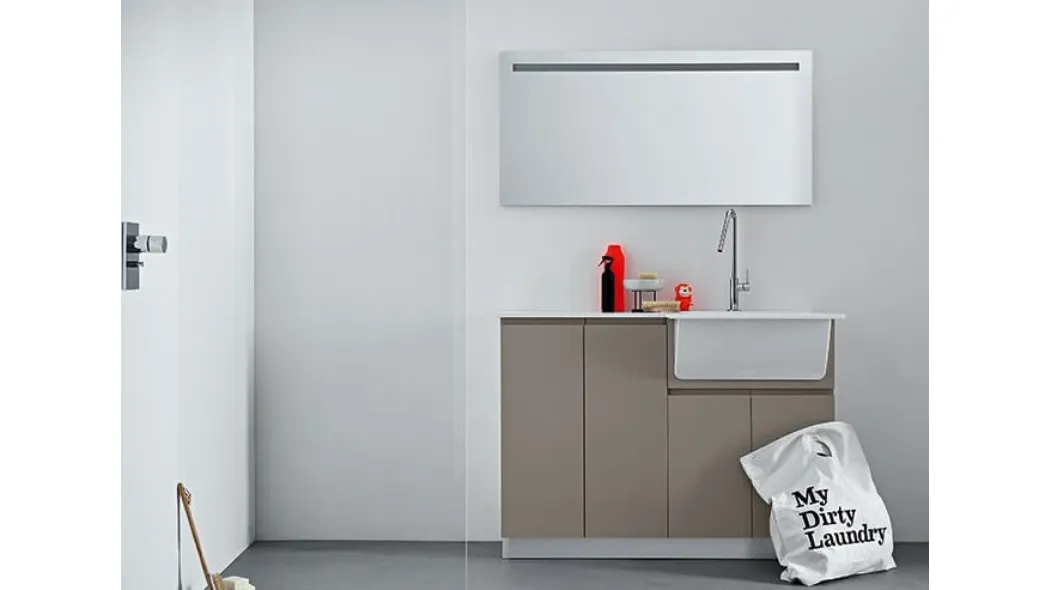 Mobile da Lavanderia in laccato opaco Idrobox 15 di Birex