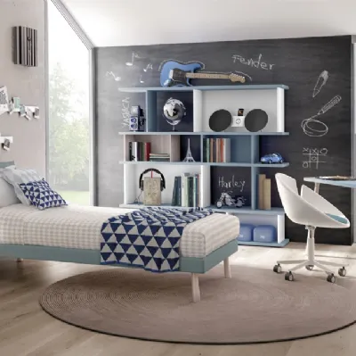 Cameretta per bambini componibile Z476 di Zalf