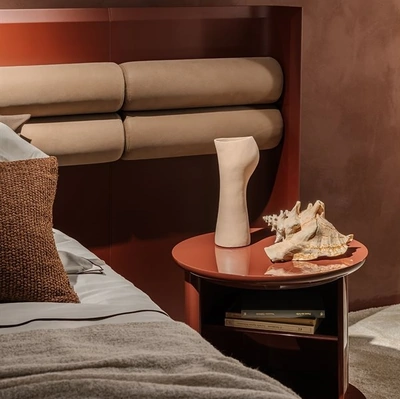 Comodino Hide Seek Mini in legno laccato lucido di Gallotti&Radice