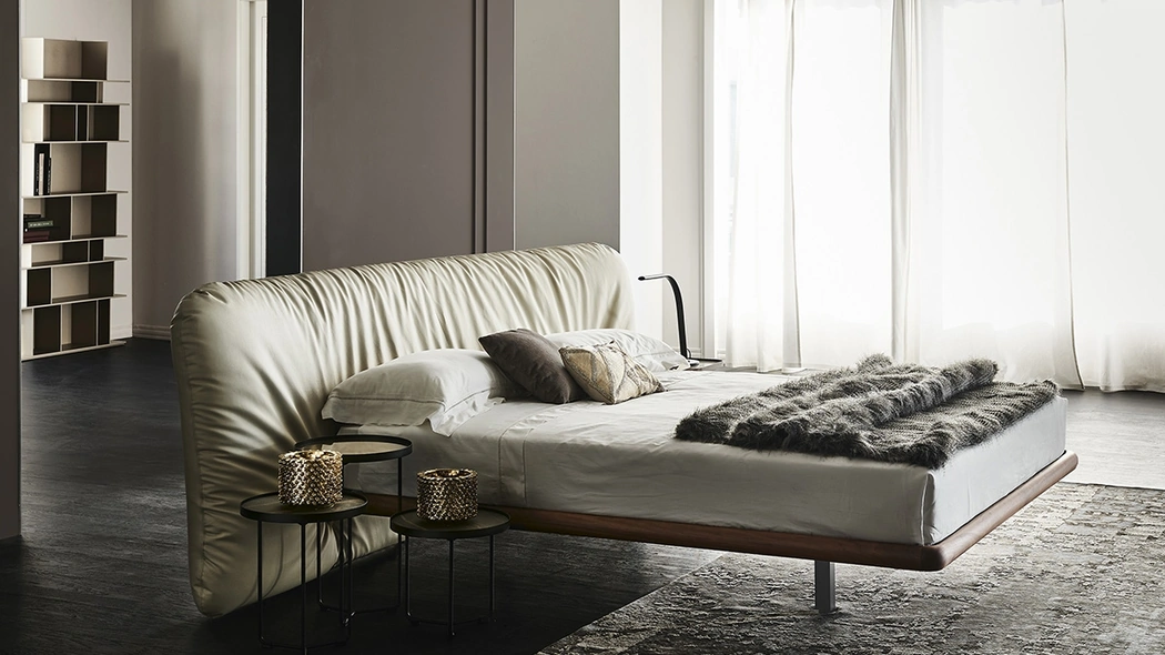 Letto in ecopelle Marlon di Cattelan Italia