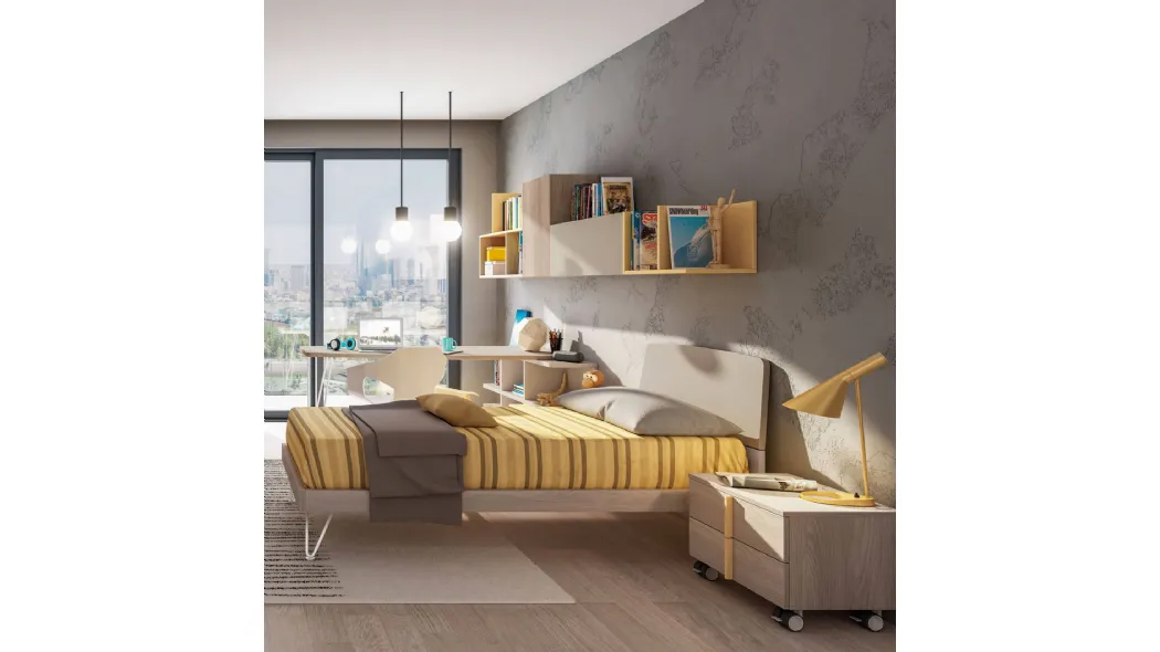 Letto singolo Bandy di Zalf