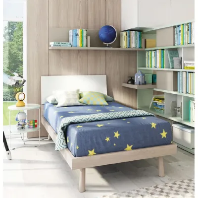 Letto singolo Raster di Zalf