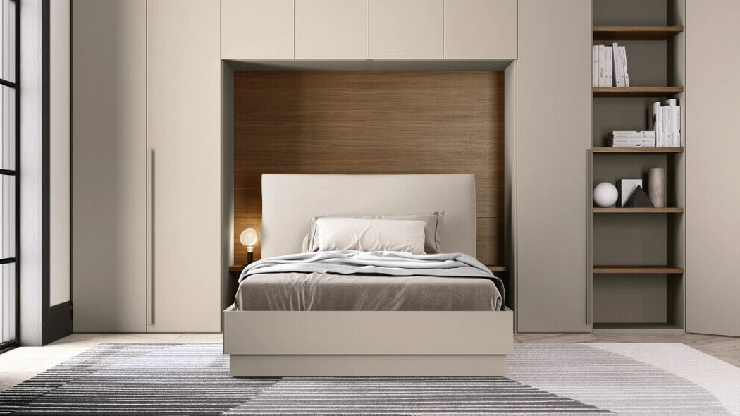 Letto con testiera Soft di Zalf