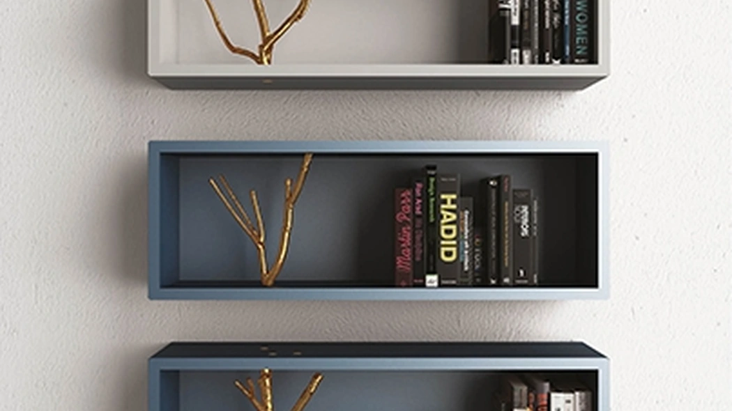 Libreria sospesa Tri di Minotti Italia