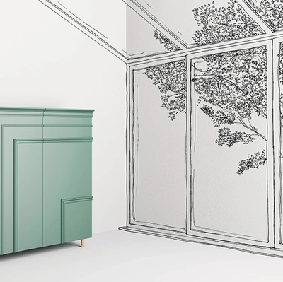Madia Gessolina di Minotti Italia