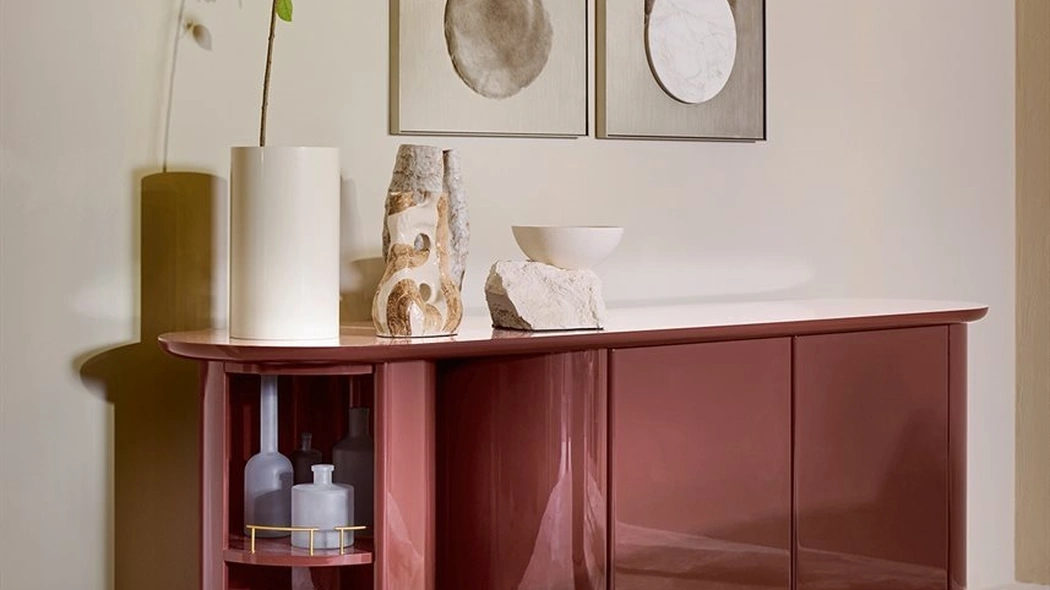 Madia Hide Seek Door in legno laccato lucido di Gallotti&Radice