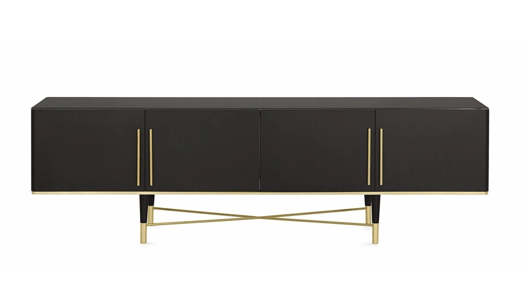 Madia Tama Crédence in frassino tinto nero di Gallotti&Radice