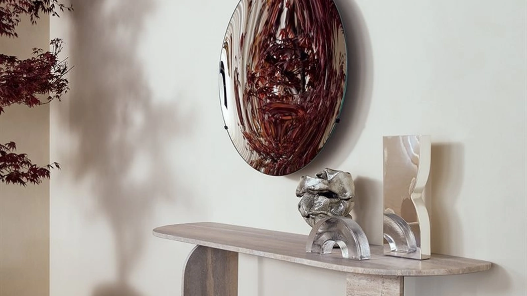 Mobile ingresso in pietra Selce Console di Gallotti&Radice