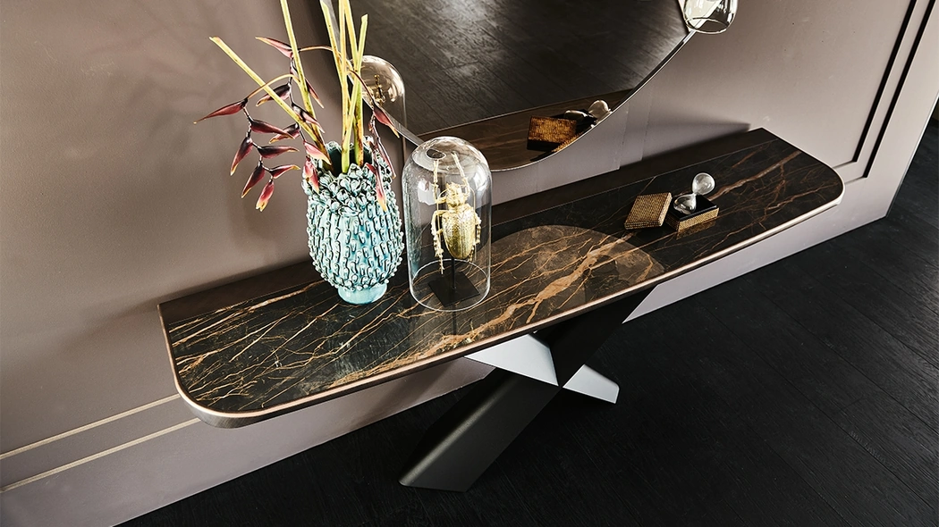 Consolle in ceramica Marmi Terminal Keramik Premium di Cattelan Italia